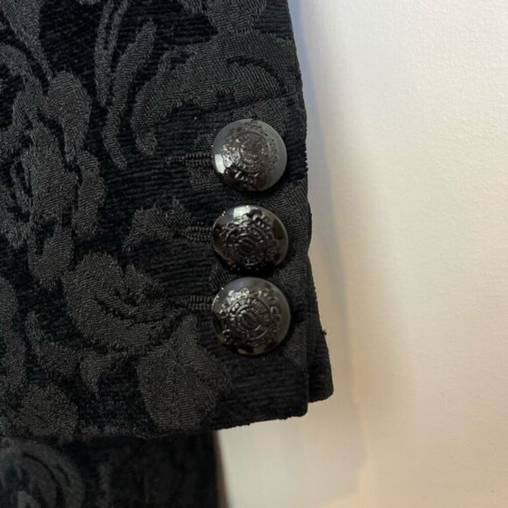 Vintage Novelti Women’s Size 8 Pennylane Jacquard Tapestry Coat Jacket Collar - Picture 14 of 15